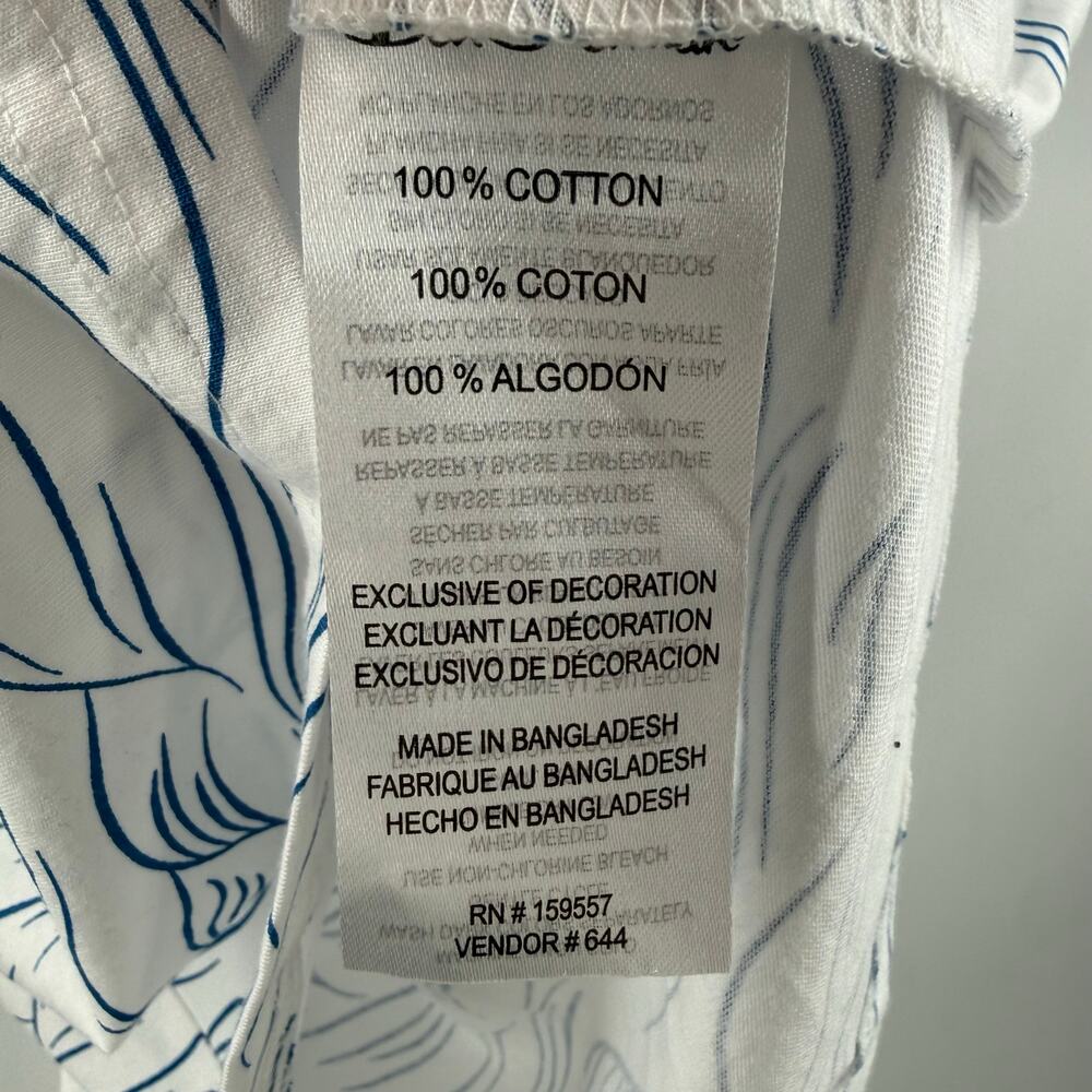 Ben Sherman Shirt Men's Size Small NWT Short Sleeve T-Shirt White Blue Wave - Picture 11 of 12